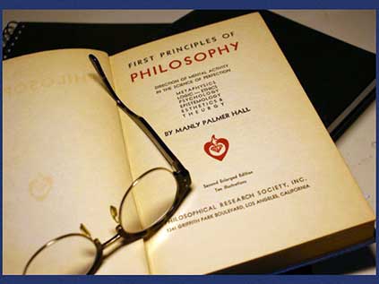 Book — FIRST PRINCIPLES OF PHILOSOPHY by MANLY PALMER HALL