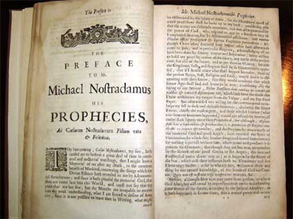 THE PREFACE TO MR. MICHAEL NOSTRADAMUS HIS PROPHECIES