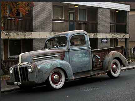 Jalopy Pickup Truck